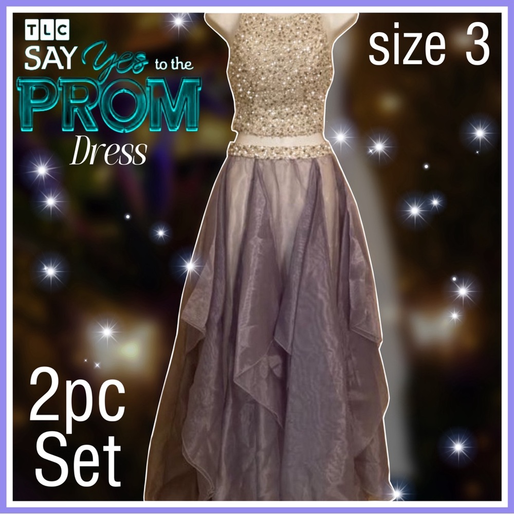 2 PIECE PROM DRESS